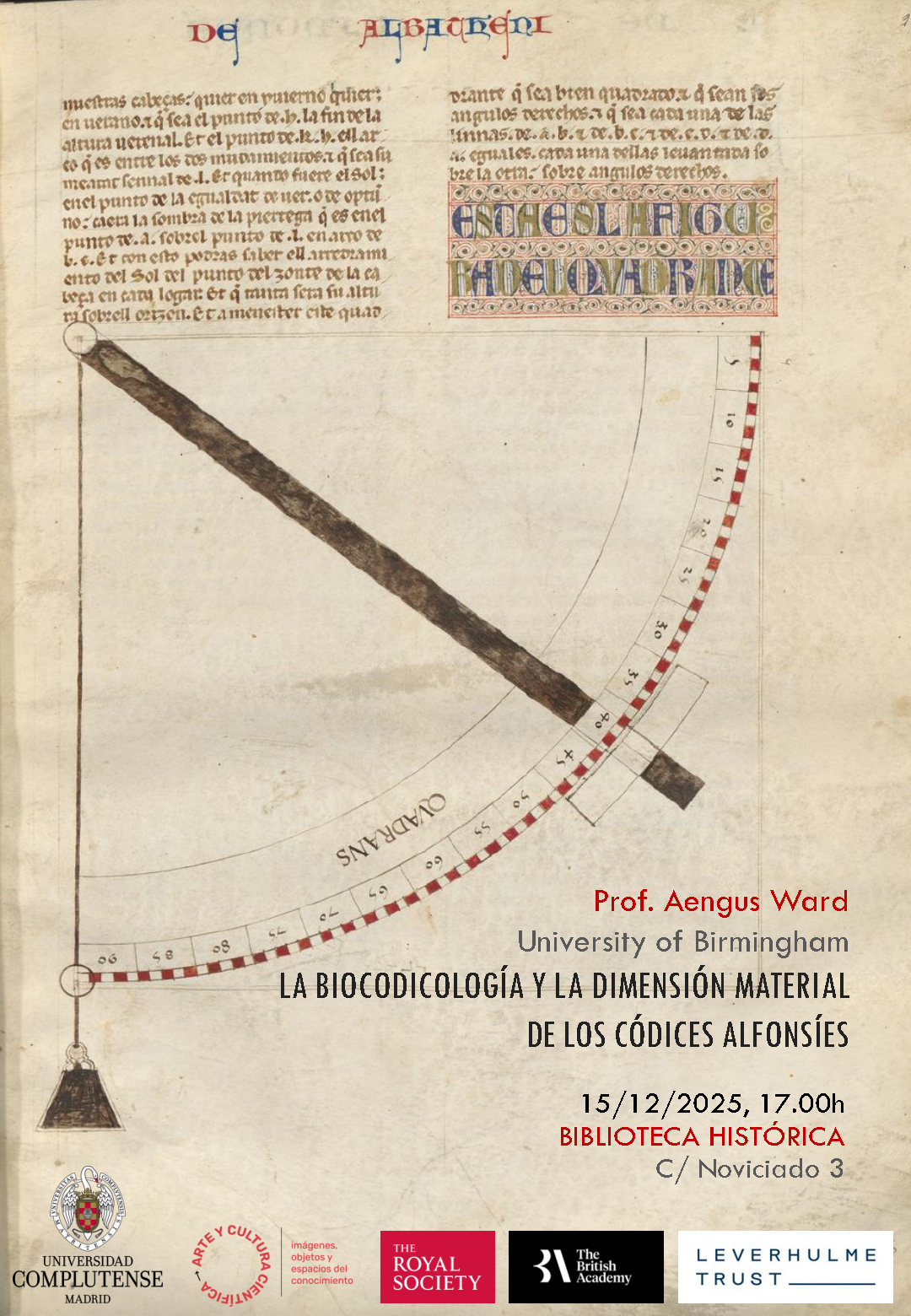 La biocodicología y la dimensión material de los códices alfonsíes